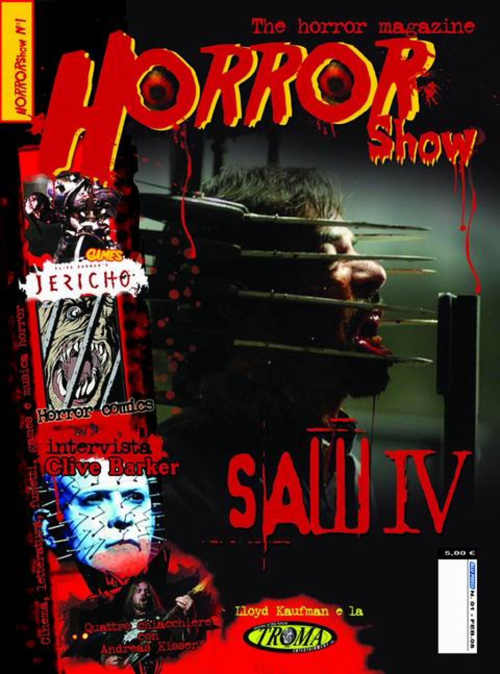 Horrorshow in edicola